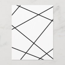 Geometric abstract - white and black.