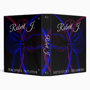 Geometric Abstraction Virtue Binder