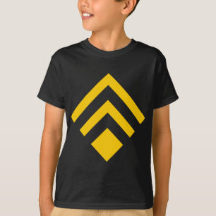 Geometric Arrow 02 - Amber T-Shirt