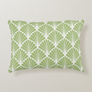 Geometric Art Deco, seamless pattern Accent Pillow