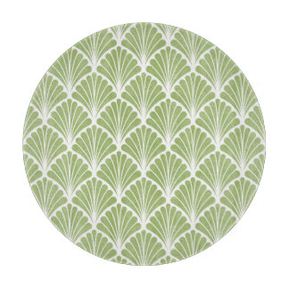 Geometric Art Deco, seamless pattern Cutting Board