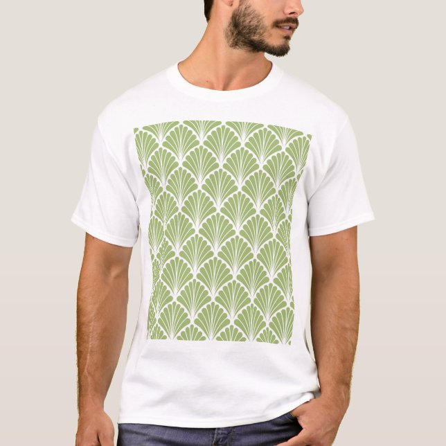 Geometric Art Deco, seamless pattern T-Shirt (Front)