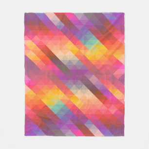 Geometric Art Geometric Photography Kaleidoscope  Fleece Blanket