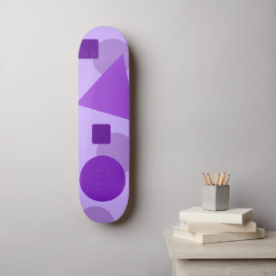 Geometric Art Skateboard
