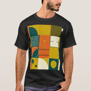 Geometric artwork: simple shapes design. T-Shirt