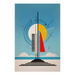 Geometric Ascension, Towards the Cosmic Balance Poster