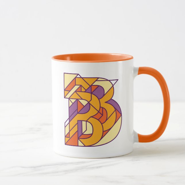 Geometric B Mug (Right)