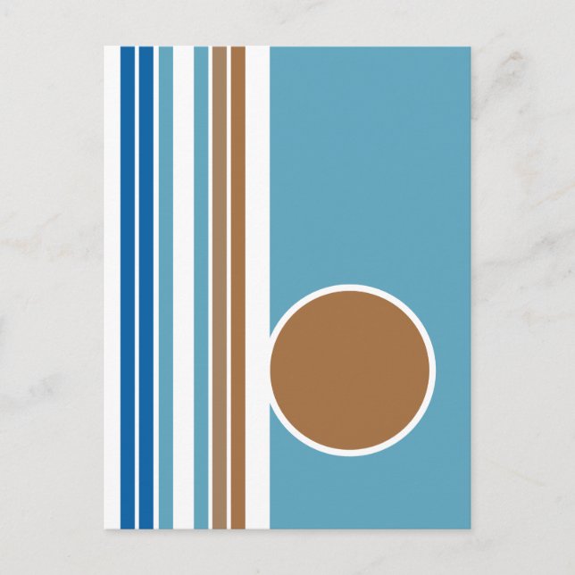 Geometric Balance 3  Postcard (Front)