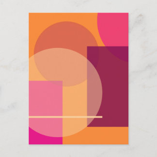 Geometric Balance 4 Postcard