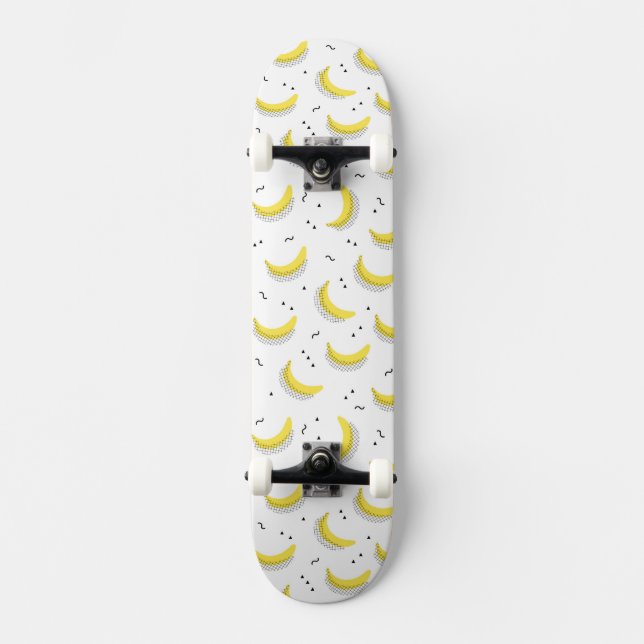 Geometric Bananas Skateboard (Front)