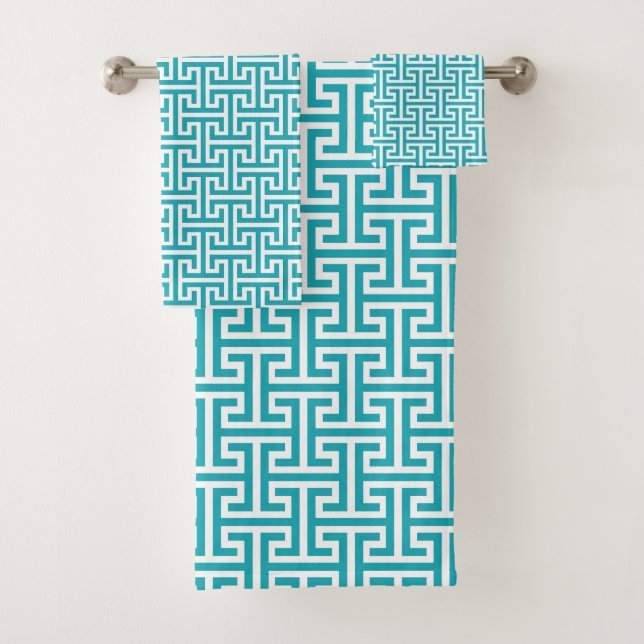 Geometric Bath Towel Set (Insitu)