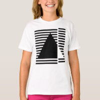 Geometric Bauhaus triangle inspired design