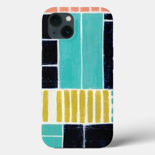 Geometric Blocks iPhone 13 Case