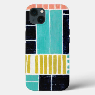 Geometric Blocks iPhone 13 Case