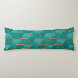 geometric body pillow