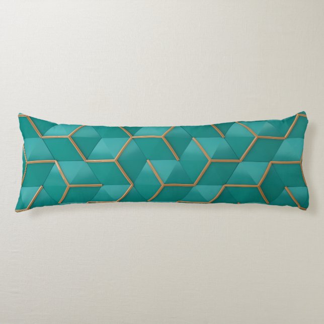 geometric body pillow (Front)