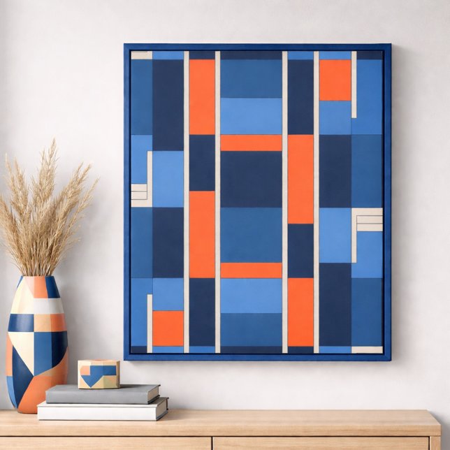 Geometric Bold Blocks Poster (Creator Uploaded)