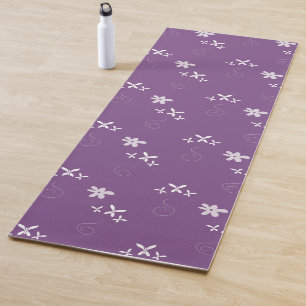Geometric Butterflies Yoga Mat