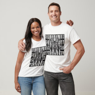 Geometric Canine T-Shirt