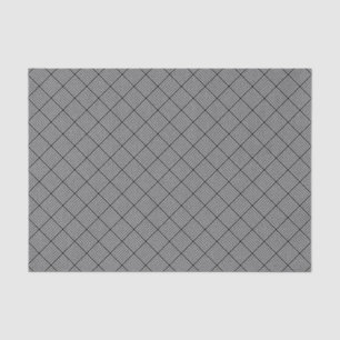 Geometric checked texture tissue paper
