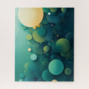 Geometric Circles Jigsaw Puzzle