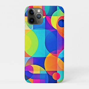Geometric Color Symphony iPhone 11 Pro Case