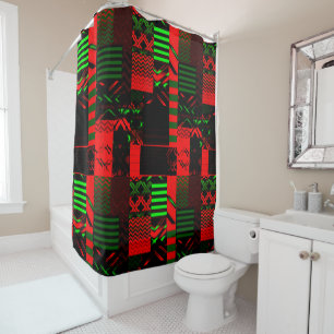 Geometric Colour‑Blocked Motif Modern