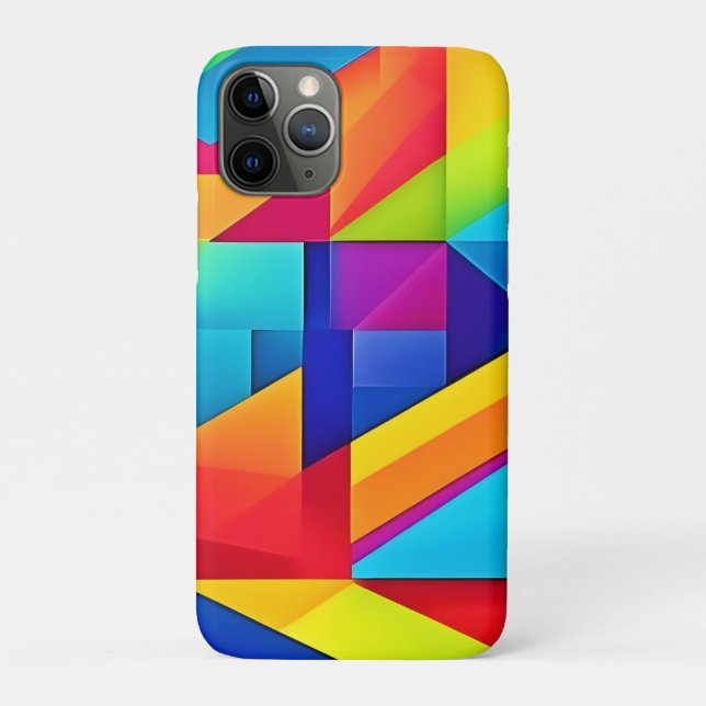 Geometric Colour Kaleidoscope Case-Mate iPhone Case (Back)