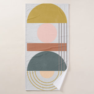 Geometric Daylight III Bath Towel