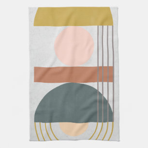 Geometric Daylight III Kitchen Towel