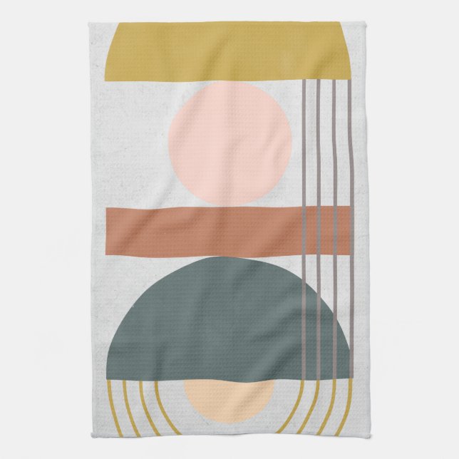 Geometric Daylight III Kitchen Towel (Vertical)