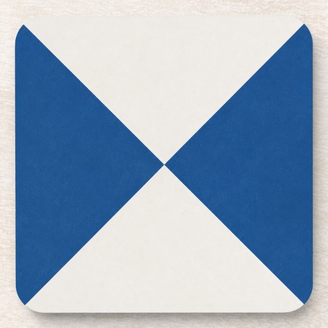Geometric Decorative Tile Coaster (Front)