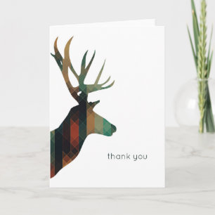 Geometric Deer Thank You