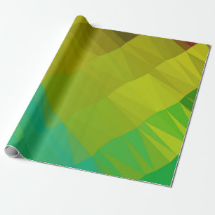 Geometric design. Colourful gradient background. G Wrapping Paper