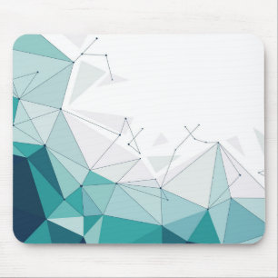 Geometric design mouse pad