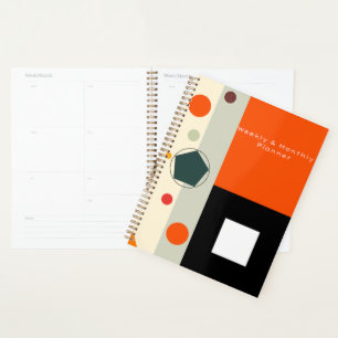 Geometric Design Weekly & Monthly Planner