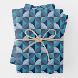GEOMETRIC DESIGN. WRAPPING PAPER SHEET