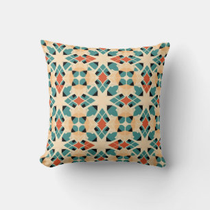 Geometric Designs Throw Pillow