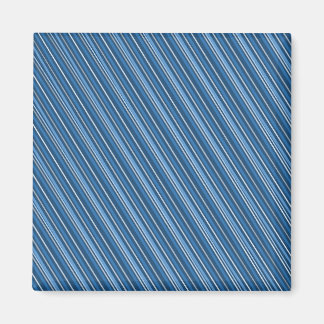 Geometric Diagonal Stripes Magnet