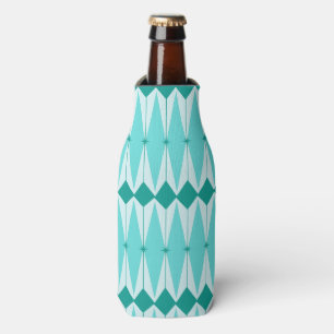 Geometric Diamonds & Starbursts Bottle Opener Bottle Cooler