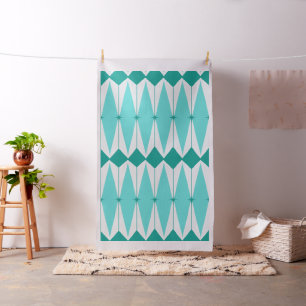 Geometric Diamonds & Starbursts Fabric