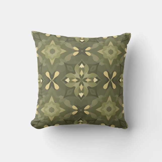 Geometric Dream Pillow - Seamless Pattern Decor (Front)