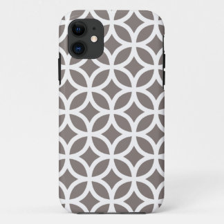 Geometric Driftwood Brown Iphone 5 Case