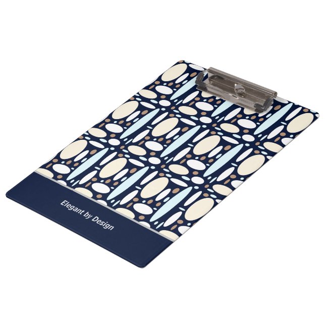 Geometric Elegance Clipboard (Angled)