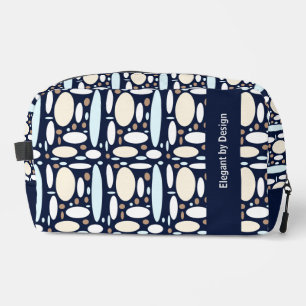 Geometric Elegance Dopp Kit
