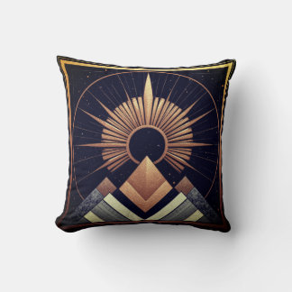 Geometric Elegancy Cotton Cushion