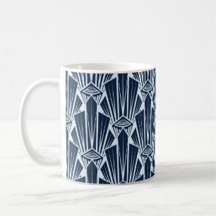 Geometric Elements: Stylized Modern Pattern Coffee Mug