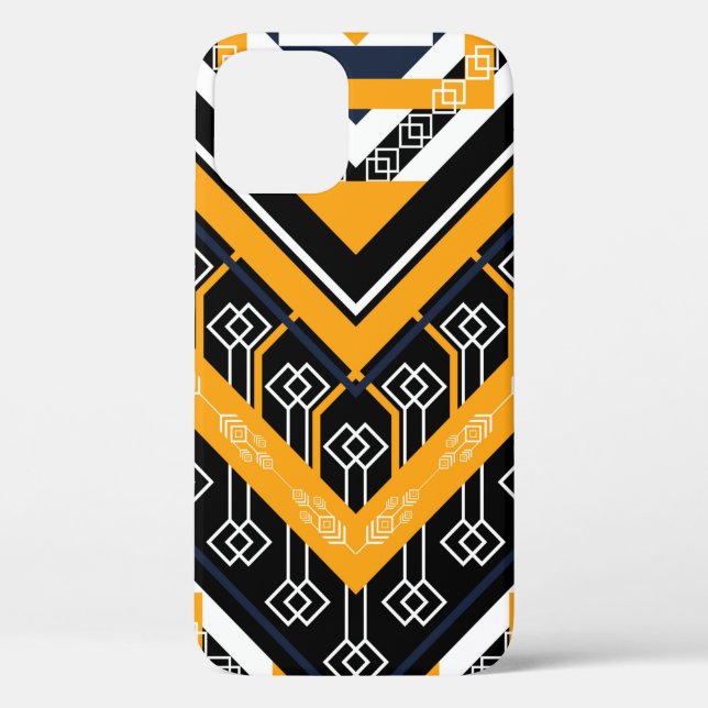 Geometric ethnic oriental pattern traditional desi Case-Mate iPhone case (Back)