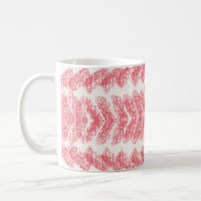 Geometric ethnic oriental seamless pattern. Tradit Coffee Mug (Left)