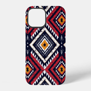 Geometric Ethnic Oriental: Traditional Seamless iPhone 12 Case
